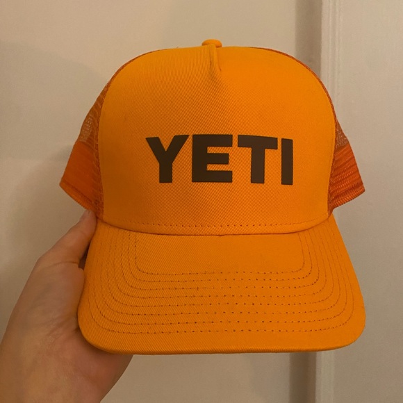 Orange Yeti Hat - Picture 1 of 4